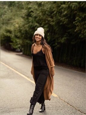 Jackson Rowe Ribbed Tan Knit Top